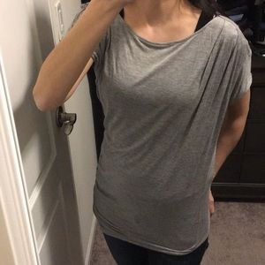 Armani exchange asymmetric tee
